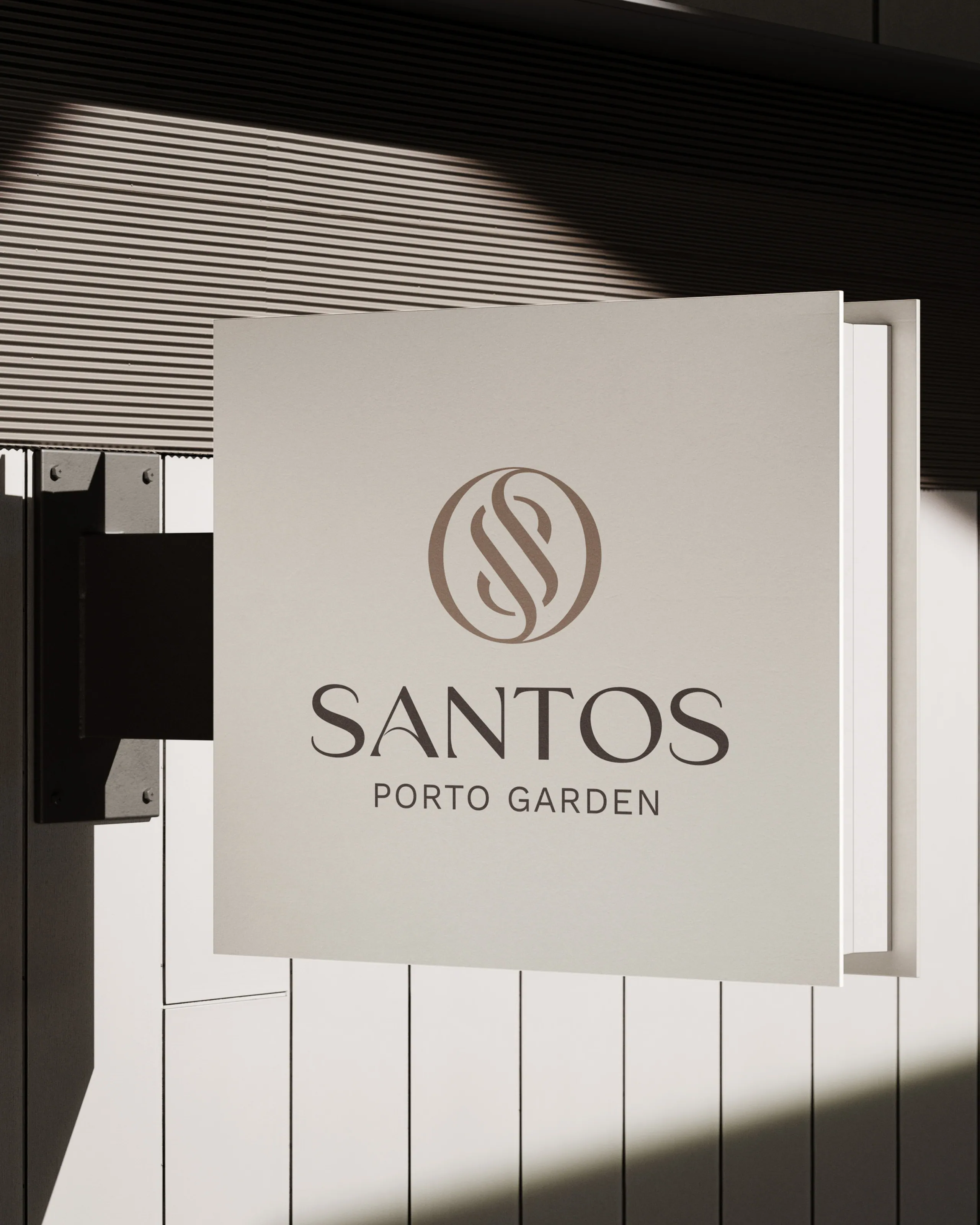 Santos Porto Garden brand identity